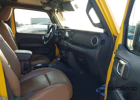 2020 Jeep Wrangler Unlimited Sahara 4X4 z USA, uszkodzony, nr VIN 1C4HJXEN3LW327930